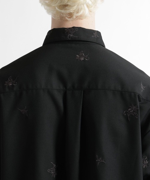 HARE（ハレ）の「KAGEBANAシシュウシャツ(HARE)（シャツ/ブラウス・メンズ・パープル/ブラック・FREE）」の20枚目の写真