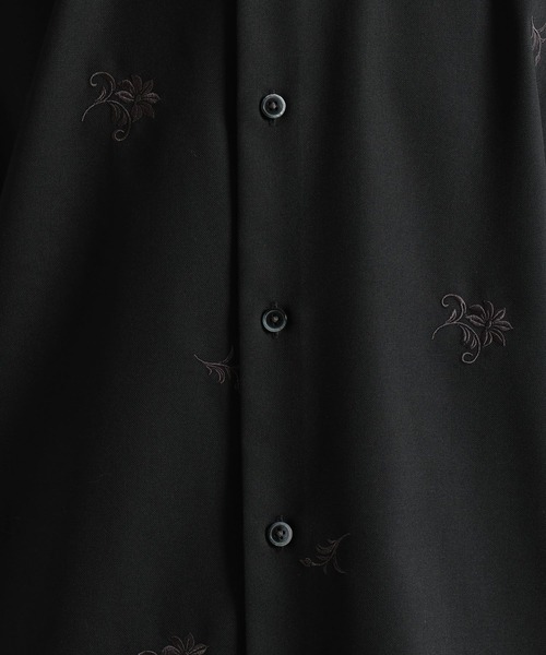 HARE（ハレ）の「KAGEBANAシシュウシャツ(HARE)（シャツ/ブラウス・メンズ・パープル/ブラック・FREE）」の21枚目の写真