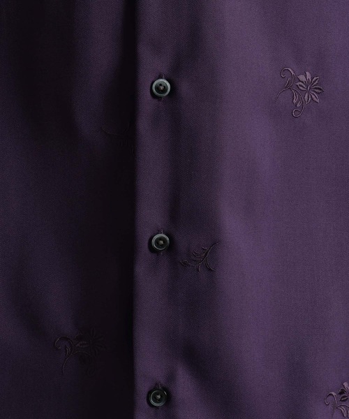 HARE（ハレ）の「KAGEBANAシシュウシャツ(HARE)（シャツ/ブラウス・メンズ・パープル/ブラック・FREE）」の22枚目の写真