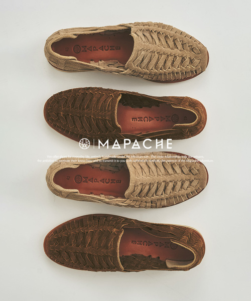 417 EDIFICE(フォーワンセブンエディフィス)の「MAPACHE / マパシェ BUENAVISTA / ブエナビスタ SUEDE(サンダル・メンズ・ベージュ/ブラウン・40/41/42/43/39)」の3枚目の写真