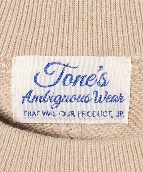 Steven Alan(スティーブンアラン)の「<tone × Steven Alan> SWEAT SHORT SLEEVE/スウェット(スウェット・メンズ・ナチュラル/ネイビー・3/2)」の14枚目の写真