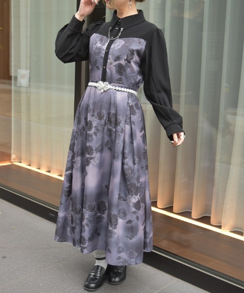 axes femme(アクシーズファム)の「オーナメントパールゴムベルト(ベルト・レディース・シルバー/ゴールド・FREE)」の5枚目の写真