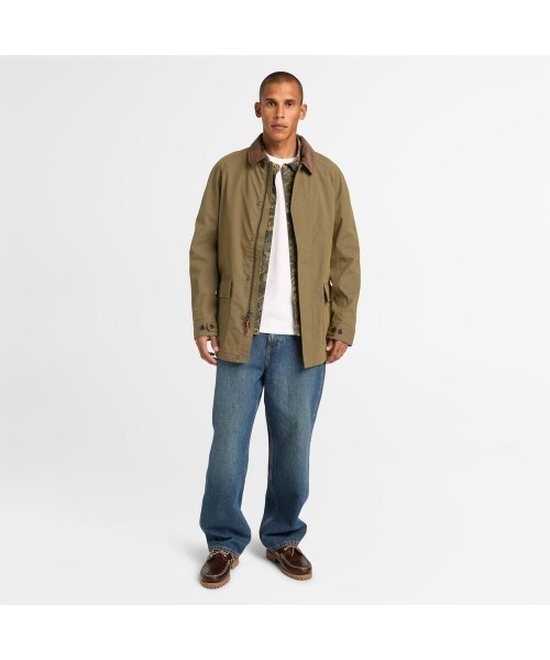 Timberland（ティンバーランド）の「ウォータープルーフ バーン コート メンズ（カバーオール・メンズ・カーキ・XX-LARGE/X-LARGE/MEDIUM/LARGE/SMALL）」の3枚目の写真