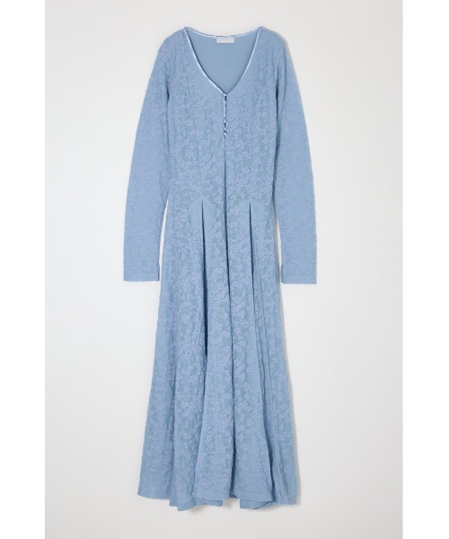 MOUSSY(マウジー)の「【26年SS新作】SCOOP NECK マキシドレス(ワンピース・レディース・ブルー/アイボリー/ブラック・1/2)」の5枚目の写真