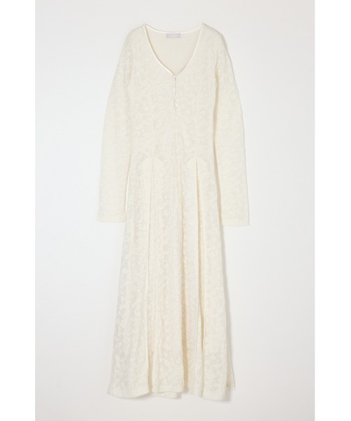 MOUSSY(マウジー)の「【26年SS新作】SCOOP NECK マキシドレス(ワンピース・レディース・ブルー/アイボリー/ブラック・1/2)」の6枚目の写真