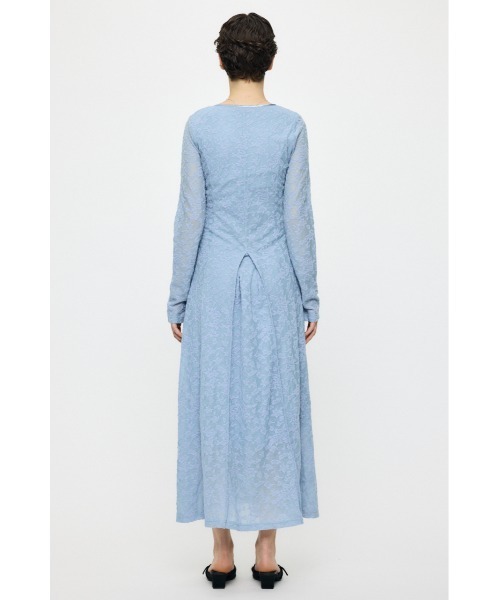 MOUSSY(マウジー)の「【26年SS新作】SCOOP NECK マキシドレス(ワンピース・レディース・ブルー/アイボリー/ブラック・1/2)」の10枚目の写真