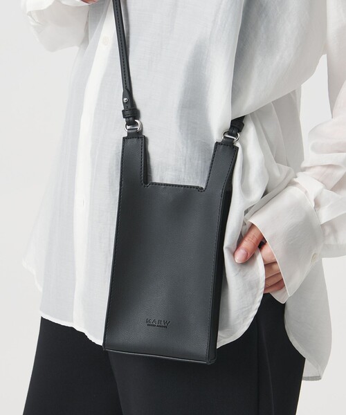 MARW UNITED ARROWS（マルゥ ユナイテッドアローズ）の「＜MARW UNITED ARROWS＞マイクロ ショッパー ポシェット（ショルダーバッグ・レディース・ブラック・FREE）」の9枚目の写真