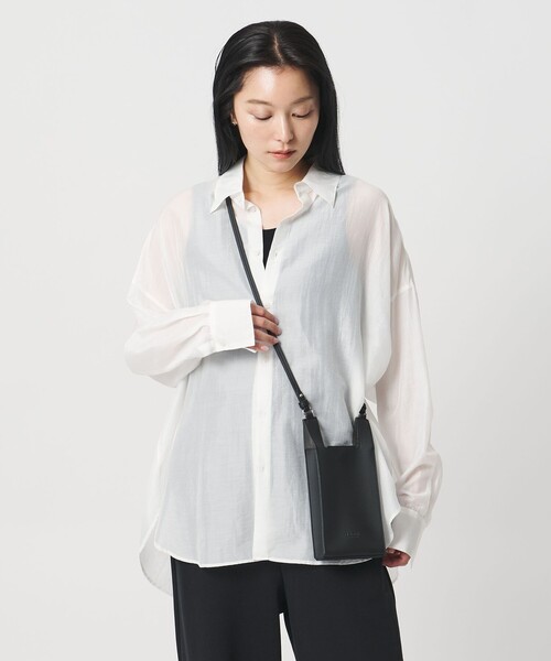 MARW UNITED ARROWS（マルゥ ユナイテッドアローズ）の「＜MARW UNITED ARROWS＞マイクロ ショッパー ポシェット（ショルダーバッグ・レディース・ブラック・FREE）」の10枚目の写真