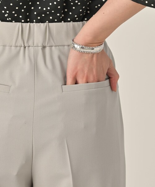 UNTITLED（アンタイトル）の「ベーシックツータックパンツ（その他パンツ・レディース・ライトグレー/ブラック・00/01/02/03/04/42/44/46/48/50）」の19枚目の写真