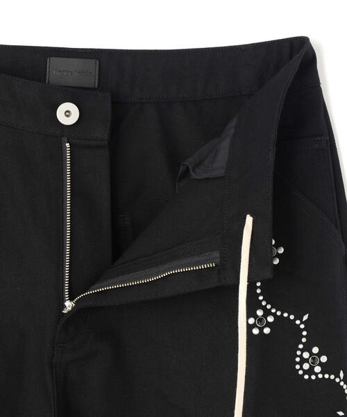 DANKE SCHON（ダンケシェーン）の「DankeSchon/ダンケシェーン/10oz KATURAGI TACK BAGGY PANTS（その他パンツ・レディース・ブラック・S/M/L）」の5枚目の写真