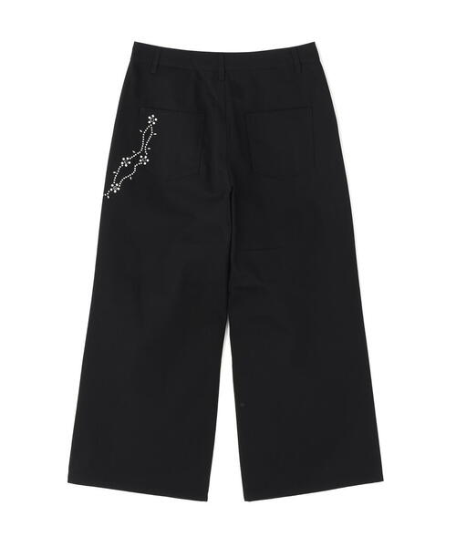 DANKE SCHON（ダンケシェーン）の「DankeSchon/ダンケシェーン/10oz KATURAGI TACK BAGGY PANTS（その他パンツ・レディース・ブラック・S/M/L）」の2枚目の写真