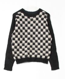 BY MALENE BIRGER（バイマレーネビルガー）の「ボーダー柄長袖ニット（ニット/セーター）」