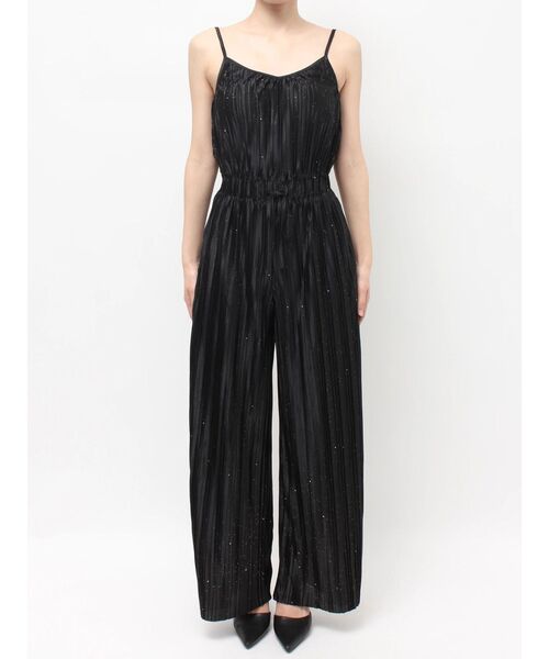 GYDA（ジェイダ）の「SPARKLEサテンプリーツロンパース（つなぎ/オールインワン・レディース・ブラック/ミント/その他1/グレー・SMALL/X-SMALL）」の19枚目の写真