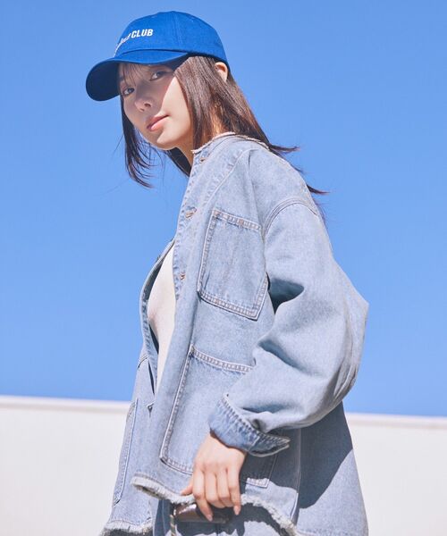 earth music&ecology（アースミュージックアンドエコロジー）の「アソートキャップ（キャップ・レディース・グリーン/ブルー/チェック/ネイビー/ベージュ・FREE）」の17枚目の写真