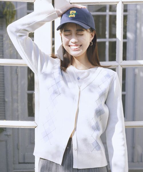 earth music&ecology（アースミュージックアンドエコロジー）の「アソートキャップ（キャップ・レディース・グリーン/ブルー/チェック/ネイビー/ベージュ・FREE）」の22枚目の写真