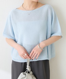 COLLAGE GALLARDAGALANTE | シャーリーカーンハーフスリーブニット(ニット/セーター)