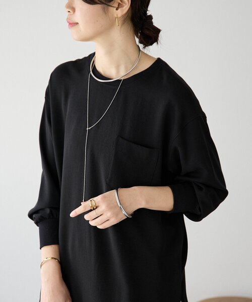 RIVE DROITE（リヴドロワ）の「予約【R.good（アールドットグッド）】ボールスライドラリエット（ネックレス・レディース・ゴールド/シルバー・FREE）」の5枚目の写真