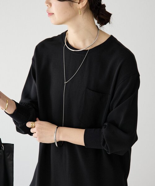 RIVE DROITE（リヴドロワ）の「予約【R.good（アールドットグッド）】ボールスライドラリエット（ネックレス・レディース・ゴールド/シルバー・FREE）」の7枚目の写真