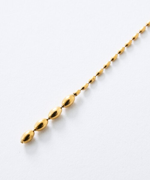 RIVE DROITE（リヴドロワ）の「予約【R.good（アールドットグッド）】ボールスライドラリエット（ネックレス・レディース・ゴールド/シルバー・FREE）」の12枚目の写真