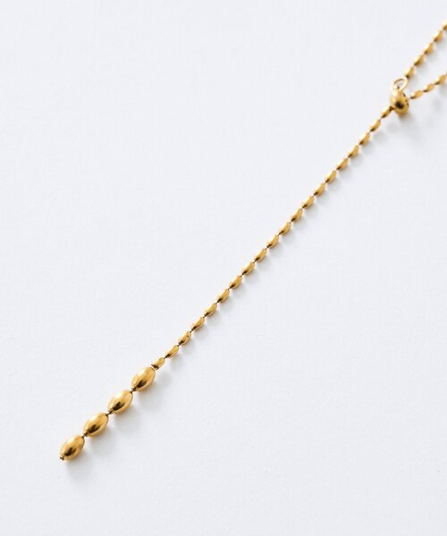 RIVE DROITE（リヴドロワ）の「予約【R.good（アールドットグッド）】ボールスライドラリエット（ネックレス・レディース・ゴールド/シルバー・FREE）」の13枚目の写真