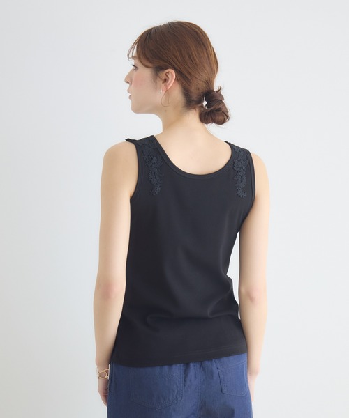KATHARINE ROSS(キャサリンロス)の「【KATHARINE ROSS】2WAYレースタンクトップ(タンクトップ・レディース・オフホワイト/ブラック・MEDIUM)」の15枚目の写真