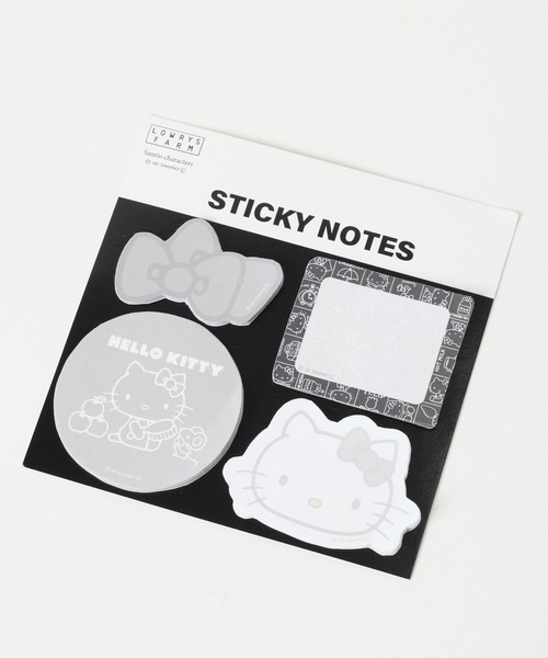 Me%(ミィパーセント)の「【HELLO KITTY】付箋SET 652825(ステーショナリー・レディース・レッド/ゴールド/ブラック・FREE)」の9枚目の写真