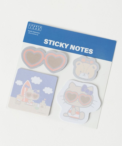 Me%(ミィパーセント)の「【HELLO KITTY】付箋SET 652825(ステーショナリー・レディース・レッド/ゴールド/ブラック・FREE)」の10枚目の写真