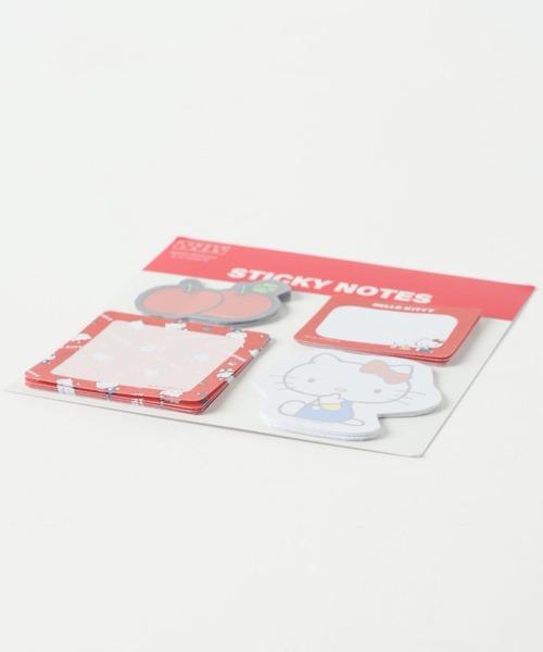 Me%(ミィパーセント)の「【HELLO KITTY】付箋SET 652825(ステーショナリー・レディース・レッド/ゴールド/ブラック・FREE)」の13枚目の写真