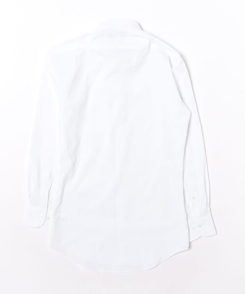 TOKYO SHIRTS(トウキョウシャツ)の「【透け防止】 形態安定ノンアイロン レギュラー 長袖ビジネスワイシャツ 白無地(ビジネスシャツ・メンズ・ホワイト・首回り41cm-裄丈82cm/首回り39cm-裄丈84cm/首回り39cm-裄丈80cm/首回り37cm-裄丈84cm/首回り37cm-裄丈80cm/首回り43cm-裄丈86cm/首回り43cm-裄丈82cm/首回り42cm-裄丈86cm/首回り42cm-裄丈82cm/首回り41cm-裄丈86cm)」の7枚目の写真