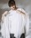 NO ID.�i�m�[�A�C�f�B�j�́u�yNO ID.�zDrawstrings High Collar Poncho / �h���[�X�g�����O�X�n�C�J���[�|���`���i�|���`���j�v�b�z���C�g