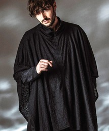 NO ID.（ノーアイディ）の「【NO ID.】Drawstrings High Collar Poncho   ドローストリングスハイカラーポンチョ（ポンチョ）」