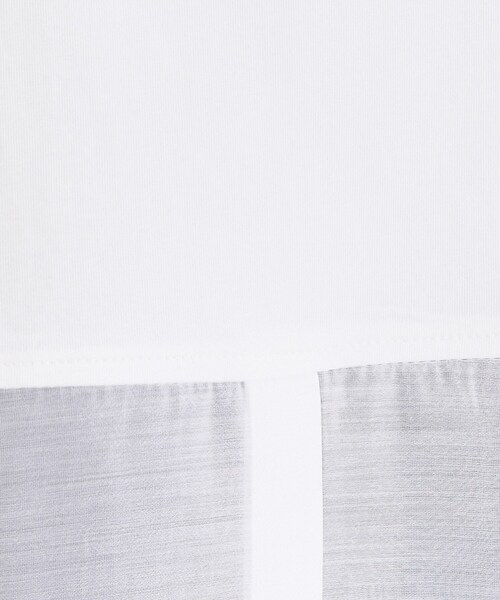 OPAQUE.CLIP（オペークドットクリップ）の「レイヤードドッキングタンクトップ【洗濯機OK】（タンクトップ・レディース・ホワイト系1/ホワイト・38/40/42）」の10枚目の写真