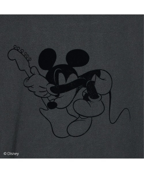 HELIOPOLE（エリオポール）の「MICKEYMOUSE T-SHIRTS（Tシャツ/カットソー・レディース・チャコールグレー・MEDIUM）」の2枚目の写真