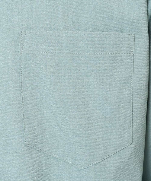 a.v.v（アーヴェヴェ）の「【イージーケア/洗濯機で洗える/速乾/毛玉になりにくい/ストレッチ】リライトワイドシルエットシャツ（シャツ/ブラウス・メンズ・ミント/チャコールグレー/ブルー/ネイビー・46/50/48）」の19枚目の写真