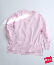 【Hanes】1P BEEFY-T for HER ボリュームスリーブTシャツ
