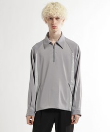 HARE | ジャガードキリカエハーフジッププルオーバー(HARE)(シャツ/ブラウス)