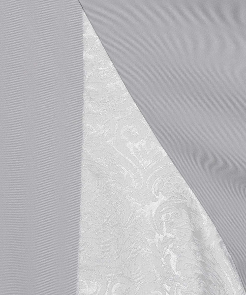 HARE（ハレ）の「ジャガードキリカエハーフジッププルオーバー(HARE)（シャツ/ブラウス・メンズ・ブラック/グレー系その他・FREE）」の4枚目の写真