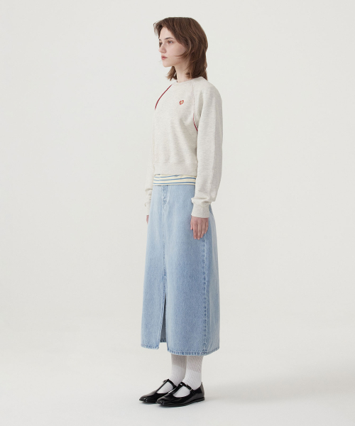 COVERNAT WOMAN(カバーナットウーマン)の「ウィメンズデニムロングスカートライトブルー(スカート・レディース・その他・WS/WM)」の5枚目の写真