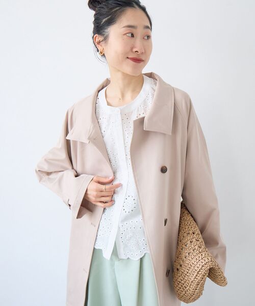 le.coeur blanc(ルクールブラン)の「カットワーク刺繍バルーンスリーブブラウス(シャツ/ブラウス・レディース・オフホワイト/ブラック・38)」の16枚目の写真