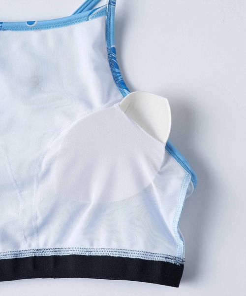 ROXY(ロキシー)の「ROXY/ロキシー ブラトップ タンクトップ アメスリ 水陸両用 フィットネス UVカット TIDEWAY AMERICAN SLEEVE RBR261612M UT(タンクトップ・レディース・ブラック/ブラウン/ブルー/レンガ・M/L)」の19枚目の写真