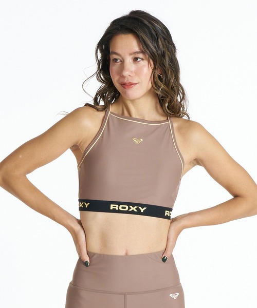 ROXY(ロキシー)の「ROXY/ロキシー ブラトップ タンクトップ アメスリ 水陸両用 フィットネス UVカット TIDEWAY AMERICAN SLEEVE RBR261612M UT(タンクトップ・レディース・ブラック/ブラウン/ブルー/レンガ・M/L)」の11枚目の写真