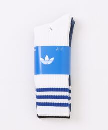 adidas（アディダス）の「adidas アディダス U 3 STRIPES HIGH CREW SOCKS 3P 3Pソックス KD8240 WHIT/NIGH/BLAC（ソックス/靴下）」