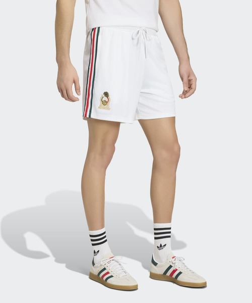 adidas（アディダス）の「メキシコ オリジナルス ショーツ / ハーフパンツ / アディダス adidas（その他パンツ・メンズ・ホワイト・XX-LARGE/LARGE/MEDIUM/SMALL/X-LARGE）」の9枚目の写真