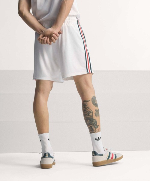adidas（アディダス）の「メキシコ オリジナルス ショーツ / ハーフパンツ / アディダス adidas（その他パンツ・メンズ・ホワイト・XX-LARGE/LARGE/MEDIUM/SMALL/X-LARGE）」の2枚目の写真