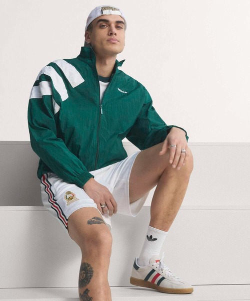 adidas（アディダス）の「メキシコ オリジナルス ショーツ / ハーフパンツ / アディダス adidas（その他パンツ・メンズ・ホワイト・XX-LARGE/LARGE/MEDIUM/SMALL/X-LARGE）」の6枚目の写真