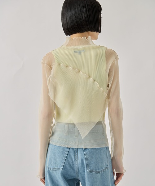 kotohayokozawa/コトハヨコザワ】GHOST TODO TOP *LONGSLEEVE HIGHNECK
