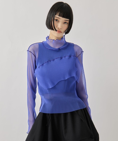 kotohayokozawa/コトハヨコザワ】GHOST TODO TOP *LONGSLEEVE HIGHNECK