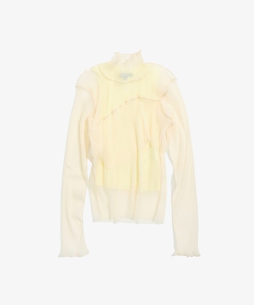 kotohayokozawa/コトハヨコザワ】GHOST TODO TOP *LONGSLEEVE HIGHNECK