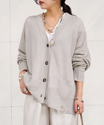 AP STUDIO | ダメージカーディガン(カーディガン/ボレロ)