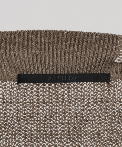 AP STUDIO（エーピーストゥディオ）の「ダメージカーディガン（カーディガン/ボレロ・レディース・アイボリー/ウッド・FREE）」の16枚目の写真